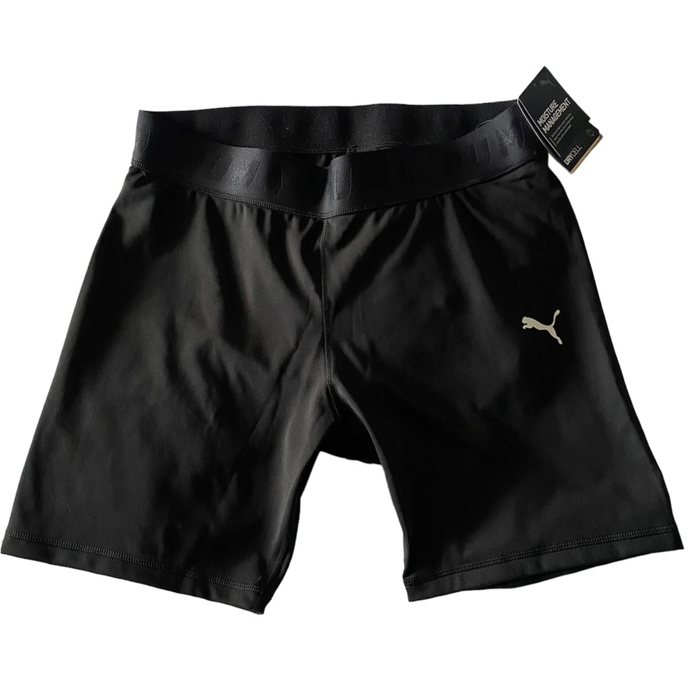 Puma Women’s Bike Shorts Never Worn Long Drycell Activewear Summer Tags Spandex